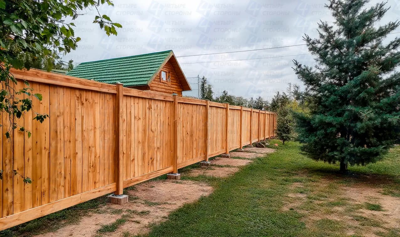 Забор Ранчо Эконом (сосна, антисептик, 25×150 мм)